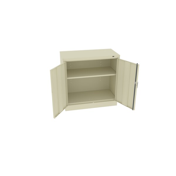 Tennsco Cabinet, 36Wx24Dx36H, Chmpgn/Putty 2436-CPY - main